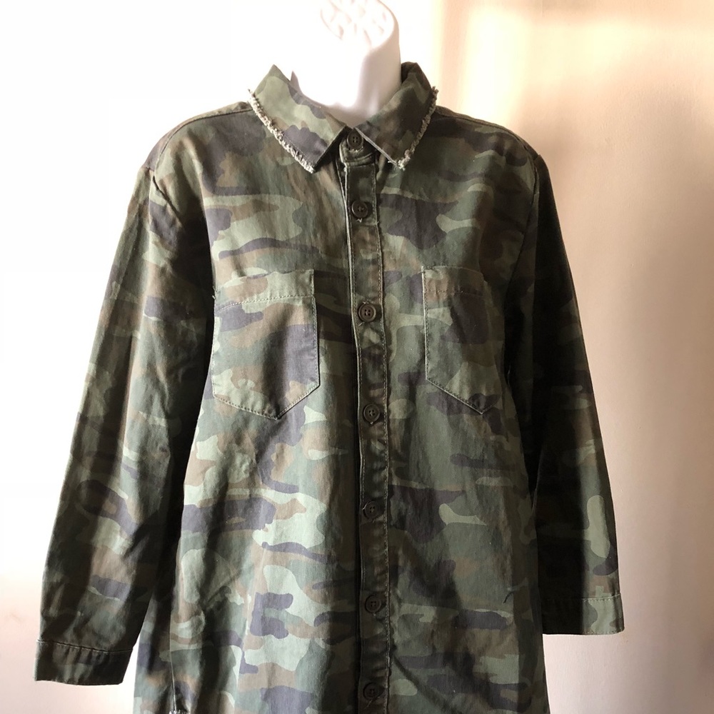 Women Camo Tunic
